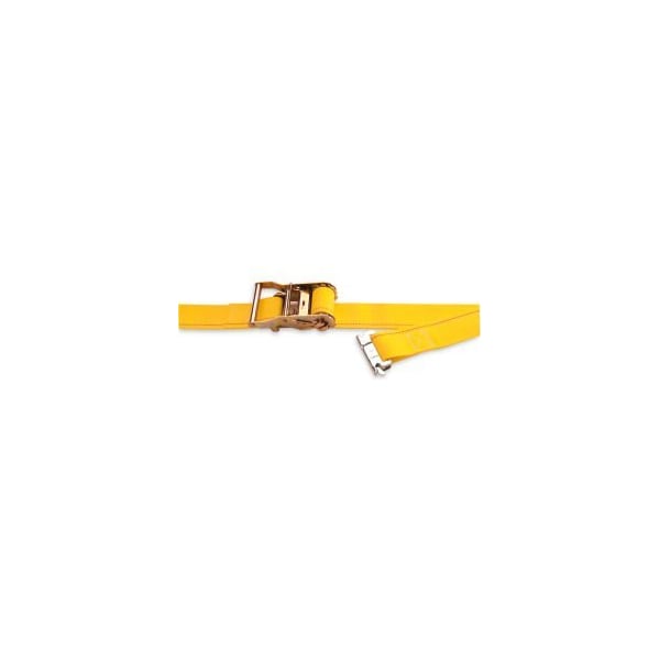 Kinedyne Kinedyne Cargo Control Ratchet Logistic Strap 642001 with Spring Loaded Fitting - 20' x 2" Blue 642001 - main